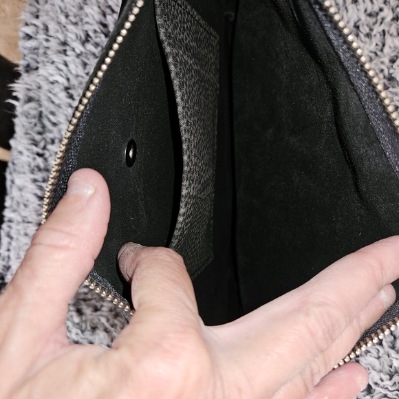 JILLS HOMESTEAD MAKEUP BAG BRAND NEW NEVER USED SMOKE COLOR - Picture 2 of 10